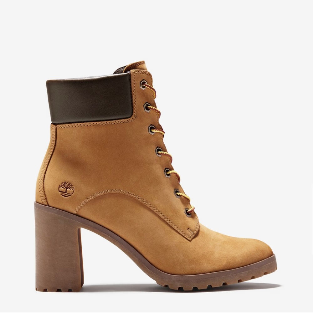 Timberland Women's Tan Heeled Boots